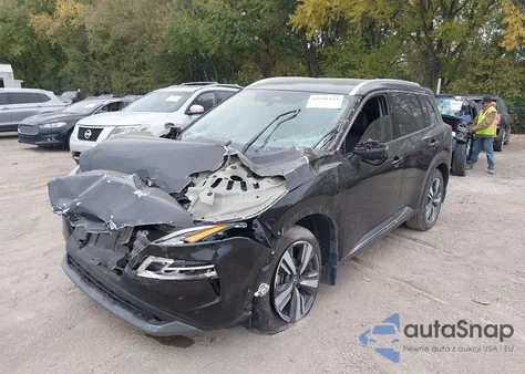 2021 Nissan Rogue Sl Intelligent Awd из США, поврежденный, VIN 5N1AT3CB0MC720411